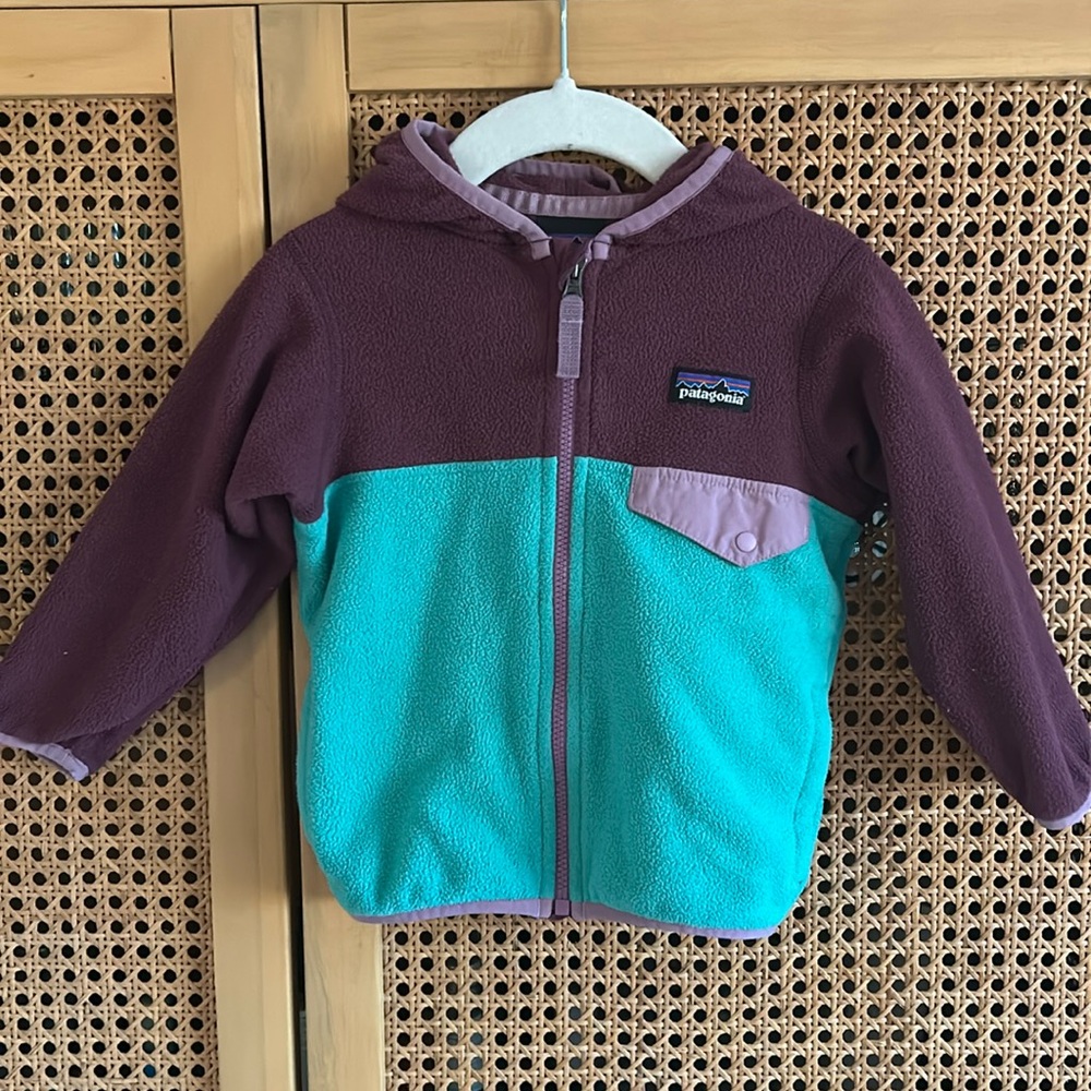 Patagonia Fleece Zip Up 12-18 Months